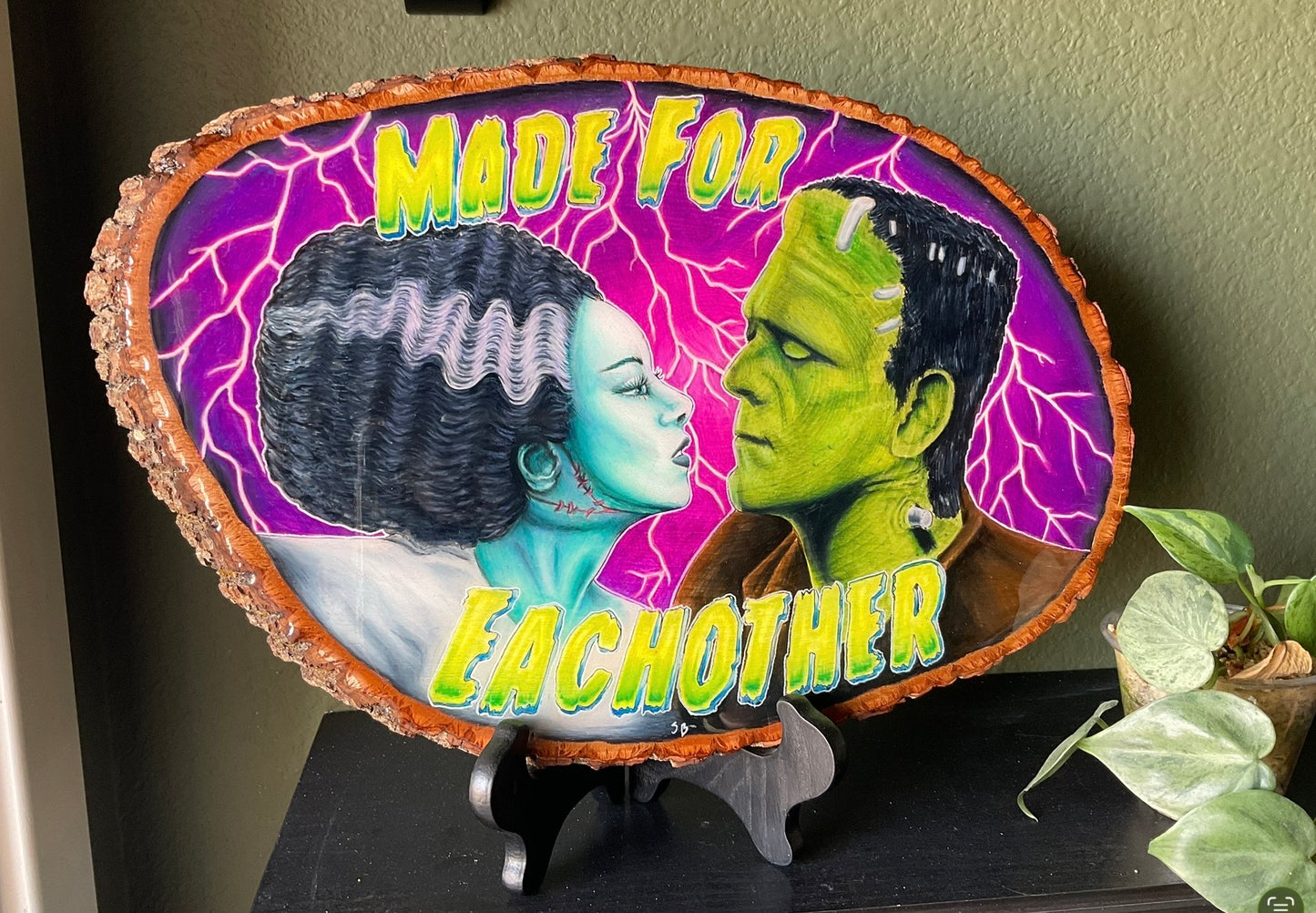 Custom Colored Pencil Wood art (DEPOSIT ONLY!)