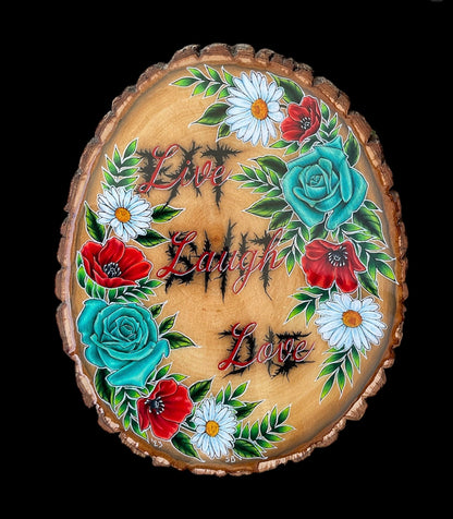Custom Colored Pencil Wood art (DEPOSIT ONLY!)