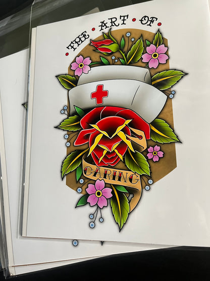 “Art of Caring” print